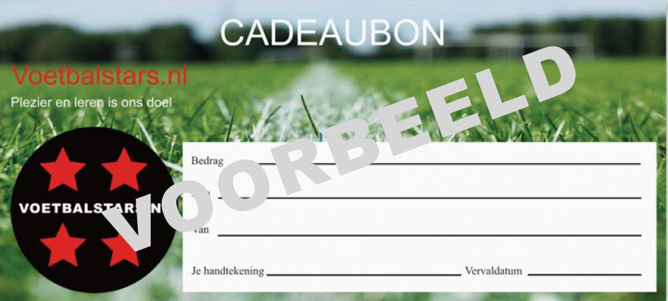 Cadeaubon vanaf
